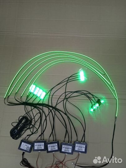 Атмосферная подсветка салона 18 в 1