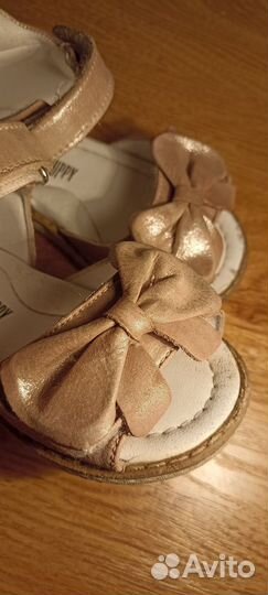 Босоножки детские для девочки кожа