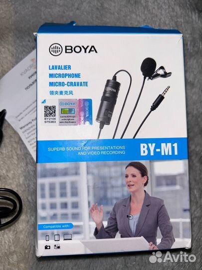 Петличка boya by-m1 оригинал