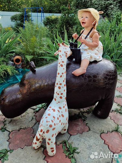 Пуф Тумба Банкетка Бегемот большой