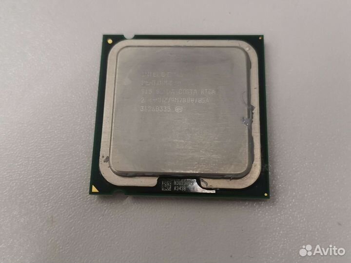 Процессор Intel Pentium D915 775ый сокет
