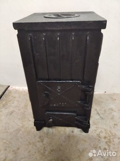 Печь буржуйка чугунная