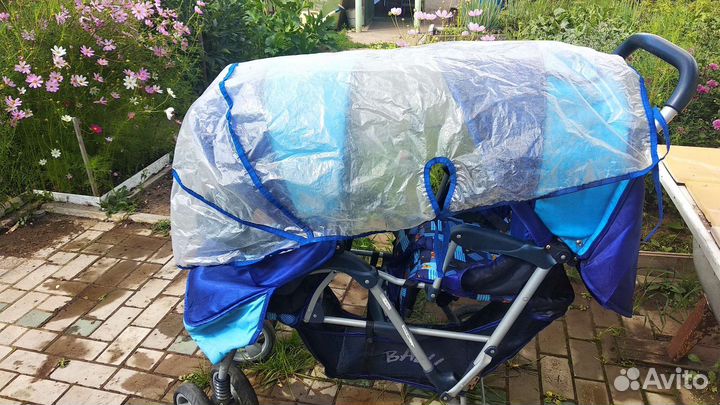 Коляска для двойни