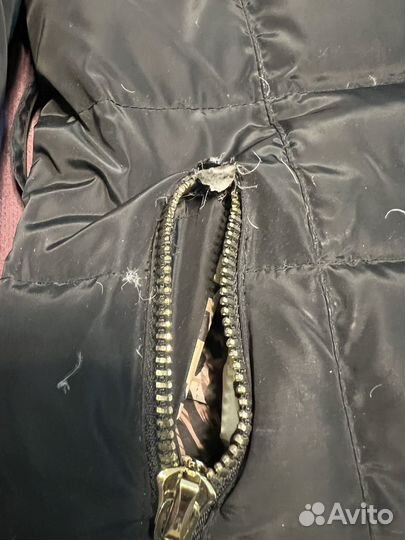 Пуховик женский размер 44 б/у