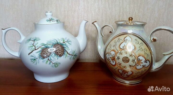 Большие заварочные чайники, ссср, новые