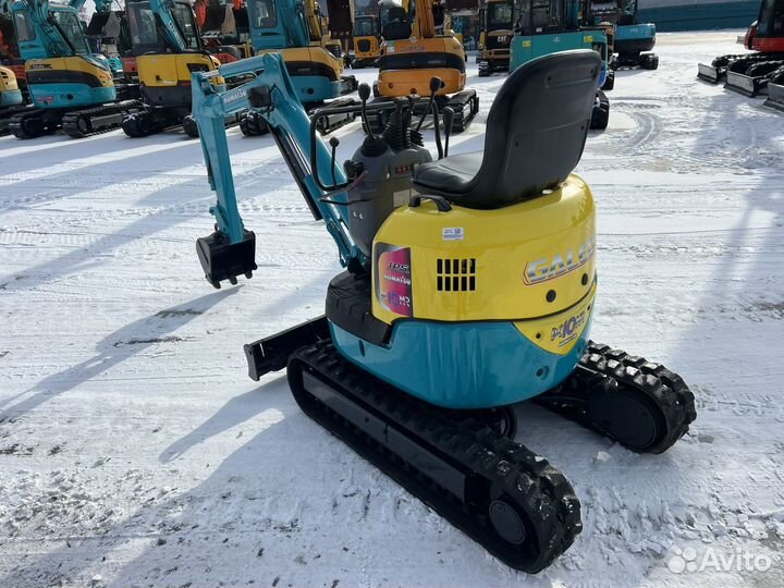 Мини-экскаватор Komatsu PC10MR-1, 2017