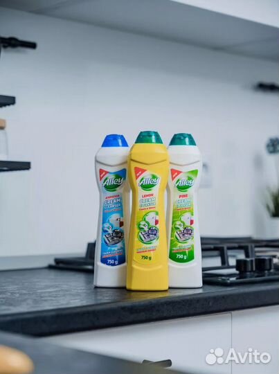 Чистящий крем для кухни и ванной alley Турция
