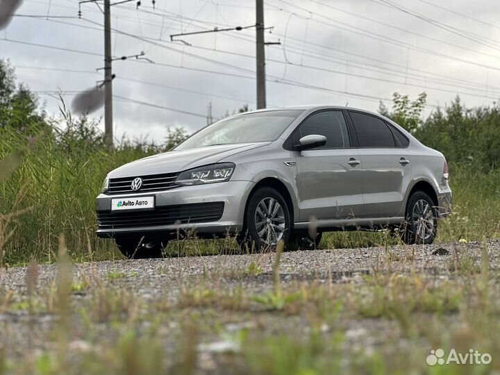 Volkswagen Polo 1.6 AT, 2019, 95 772 км