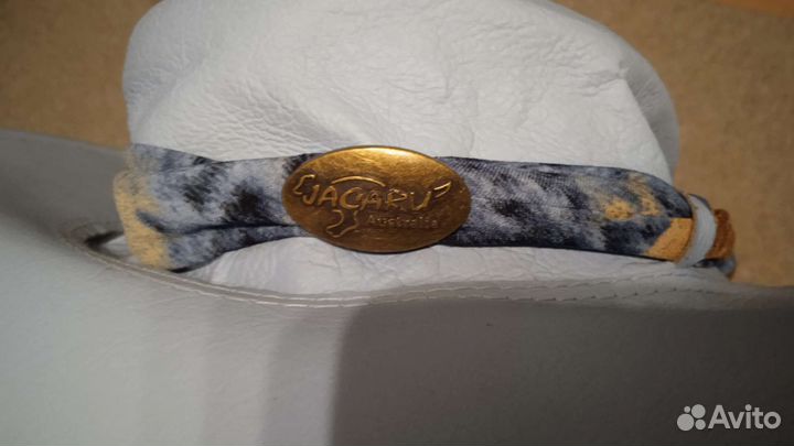 Шляпа женская кожаная