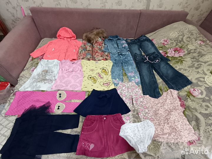 Пакет вещей на девочку 92-104