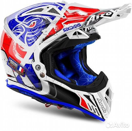 Шлем Airoh Aviator 2.2 Six Days Red (L)