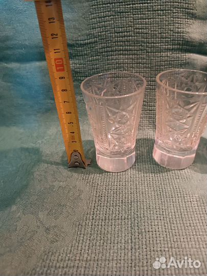 Стопки хрустальные СССР