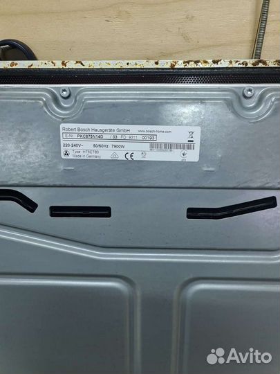 Варочная панель электрическая bosch