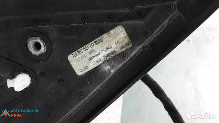 Зеркало наружное левое Volkswagen Touareg рест