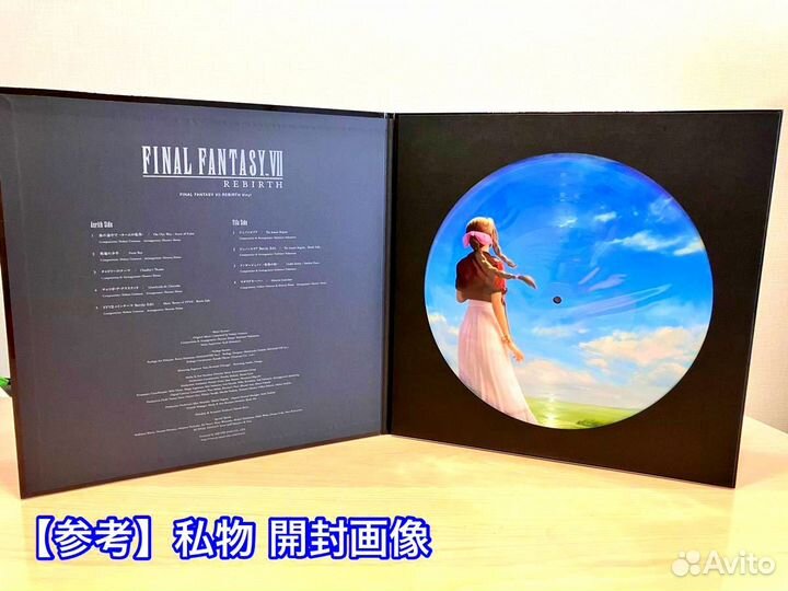 Final Fantasy VII Rebirth LP винил музыка игры