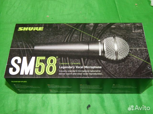 Микрофон вокальный shure SM58-LC