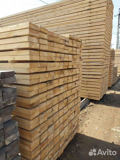 Доска обрезная стропила сосна