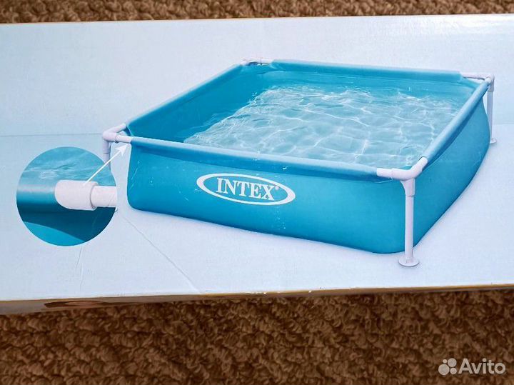 Бассейн Intex размер 12212230 объем 350литров