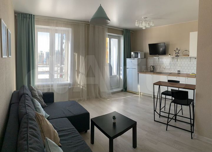 Квартира-студия, 27 м², 6/9 эт.