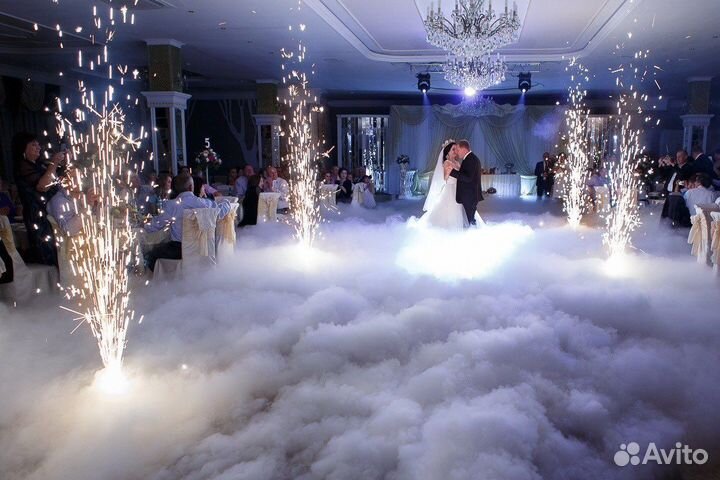 Оформление свадебных спецэффектов