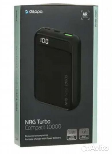 Портативный аккумулятор Deppa NRG Turbo 33555