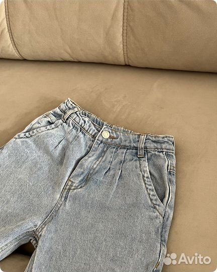 Новые джинсы для девочки 128 размер