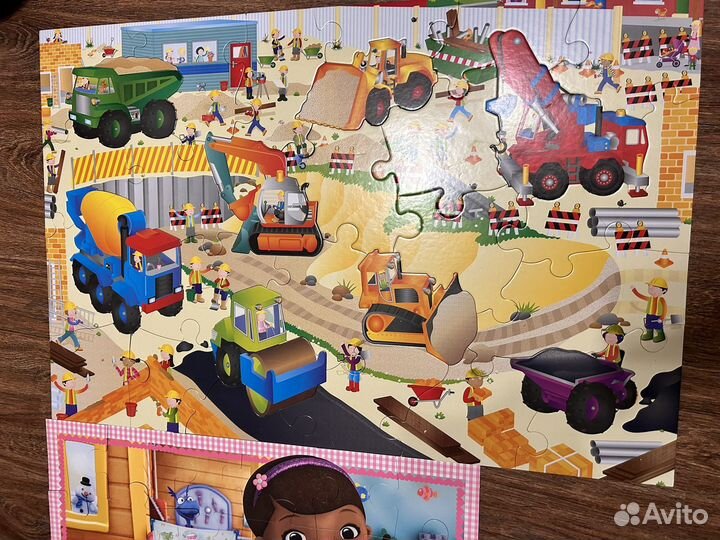 Пазл Гигант стройка