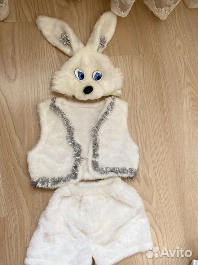 Прокат костюм зайка