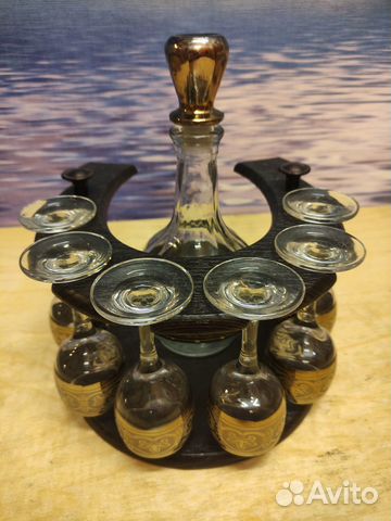 Подарочный набор рюмок и графина 