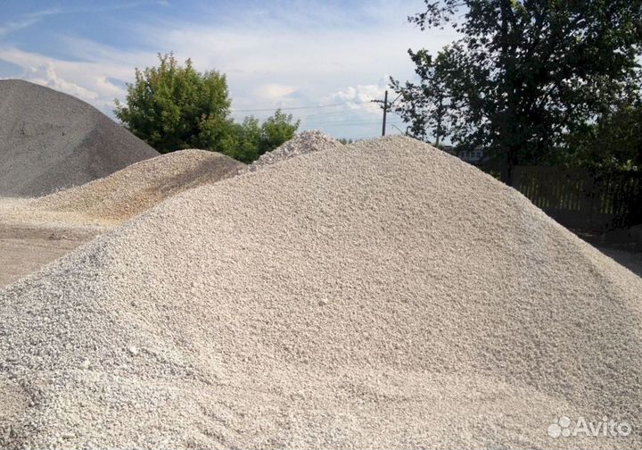 Щебень известняковый доставка