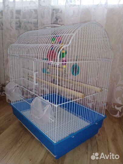 Большая клетка для птиц 47х36х57 см