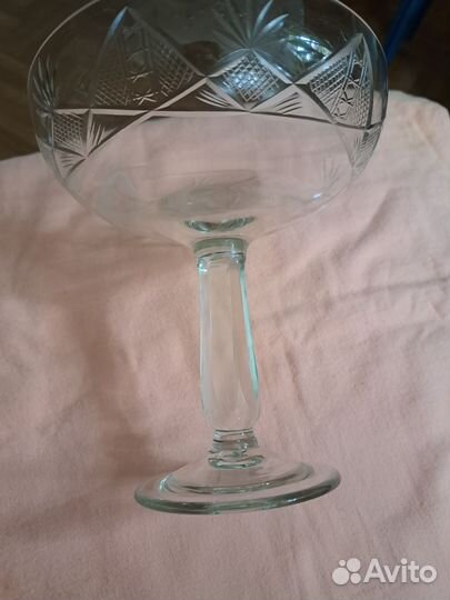 Хрусталь,рюмки,стаканы,вазы для фруктов СССР