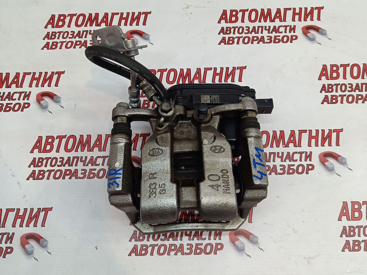 Супорт тормозной задний правый Санта Фе 4 TM