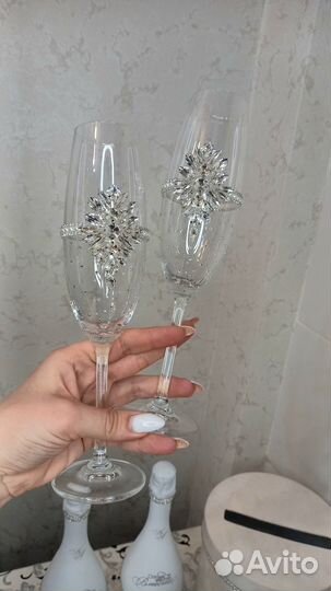 Бокалы свадебные