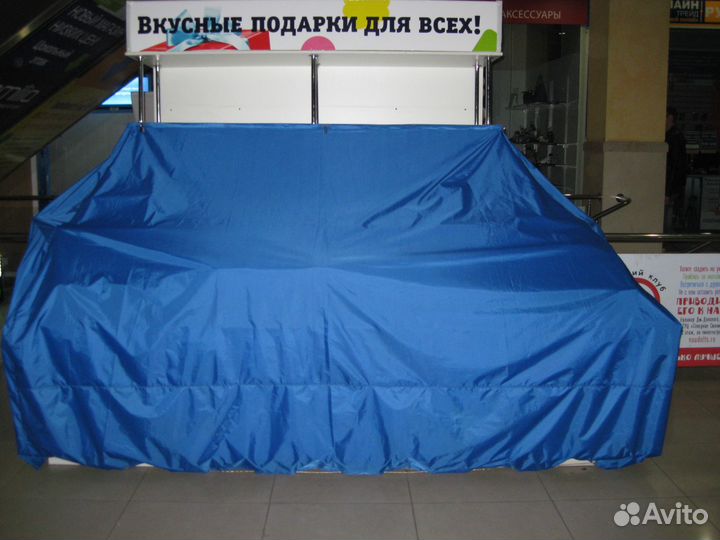 Чехлы и покрытия для торговых островков