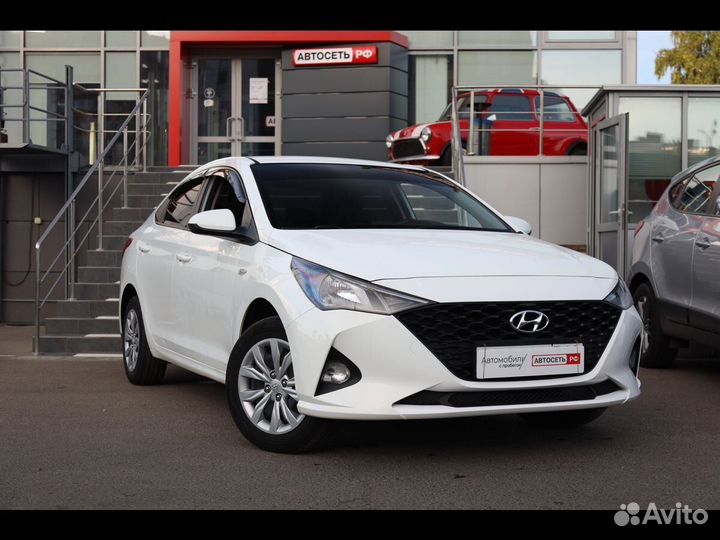 Hyundai Solaris 1.4 AT, 2020, 121 200 км