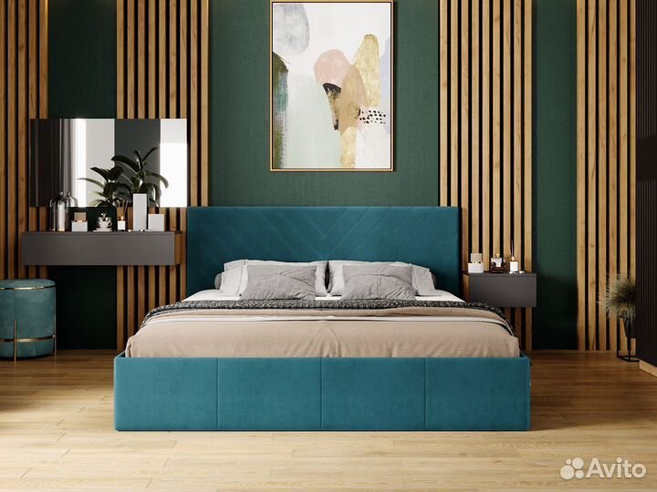 Кровать двухспальная 160х200 Милана