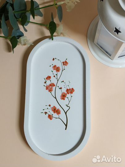 Поднос для украшений/ органайзер/ подсвечник