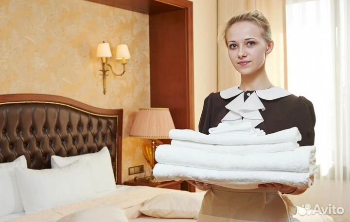 Горничная в отель Вахта с проживанием+питание