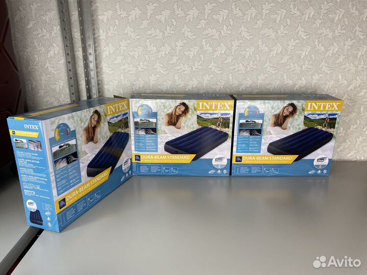 Надувной матрас intex