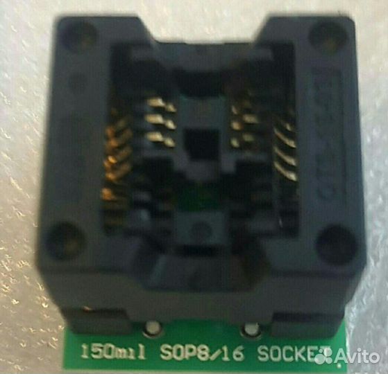 Программатор ch341a SOP150-200-300Mil