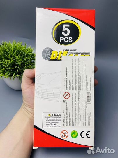 Набор металлических машин 5 шт