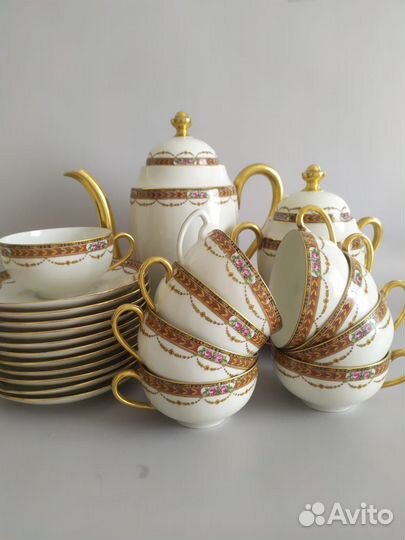 Сервиз кофейный Лимож (Limoges)