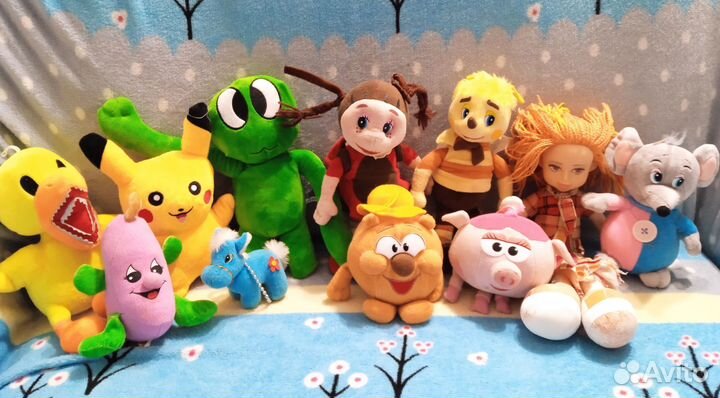 Мягкие игрушки пакетом