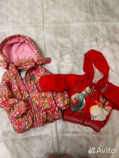 Вещи пакетом на девочку 86-92р. 45шт