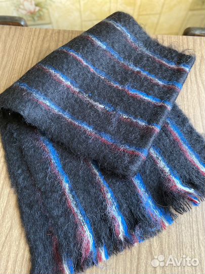 Шарф мужской мохер