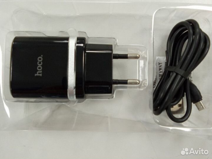 Зарядное устройство Hoco C12Q QC3.0 + Micro cable