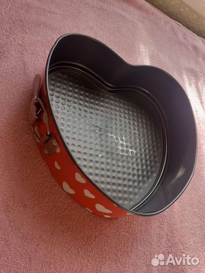 Сердечко.Форма для выпечки съемная