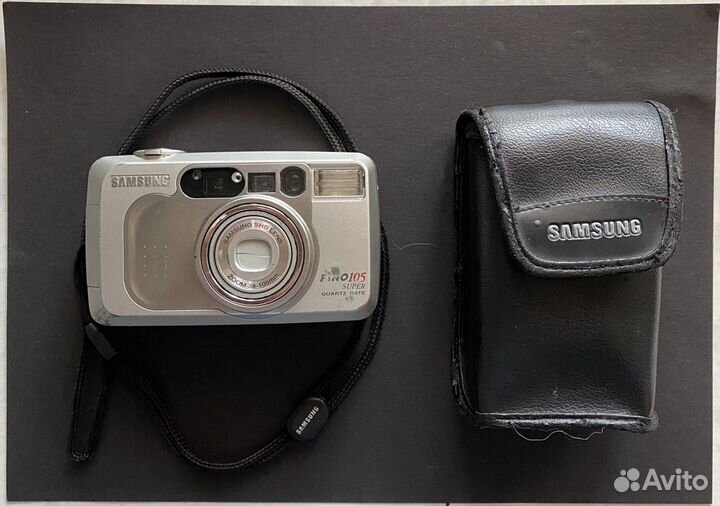 Плёночный фотоаппарат samsung fino 105