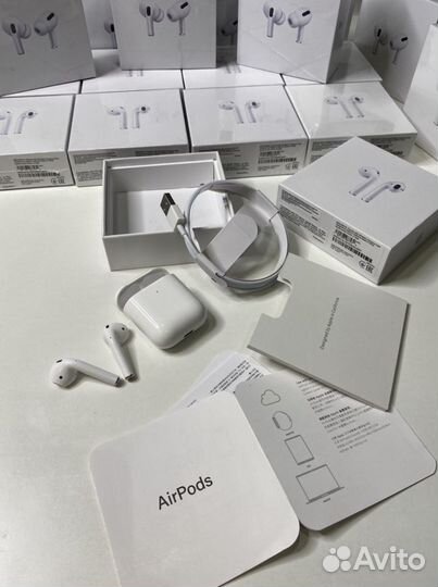 Беспроводные наушники apple airpods 2